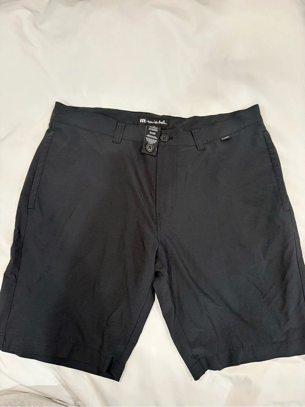 TravisMathew Wanderlust Golf Shorts Black Waist 36